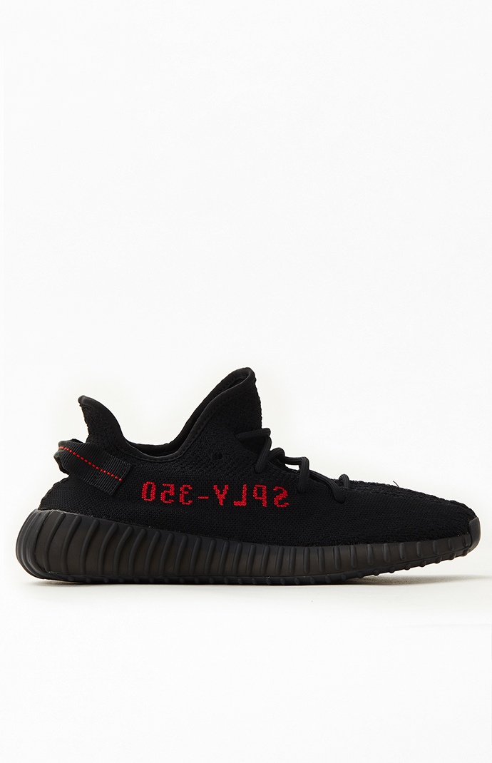 reservedele Forbløffe Editor adidas Black & Red Yeezy Boost 350 V2 Shoes | PacSun