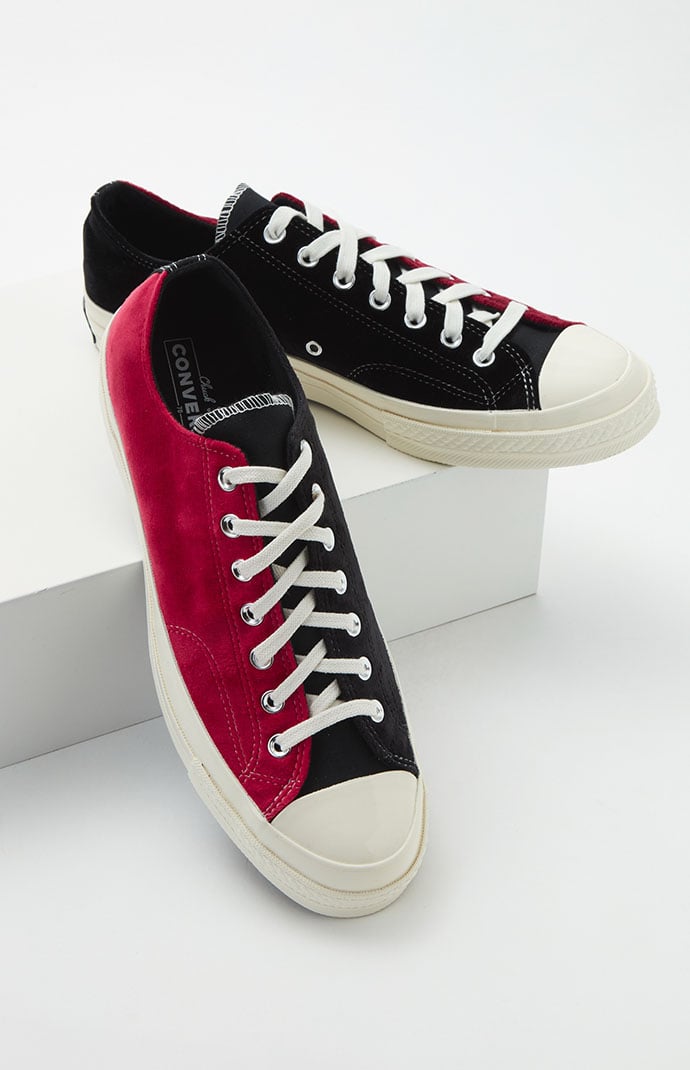 Velvet high top converse hotsell