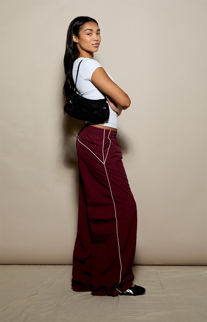 Pacsun Nylon Baggy Track Pants | Pacsun