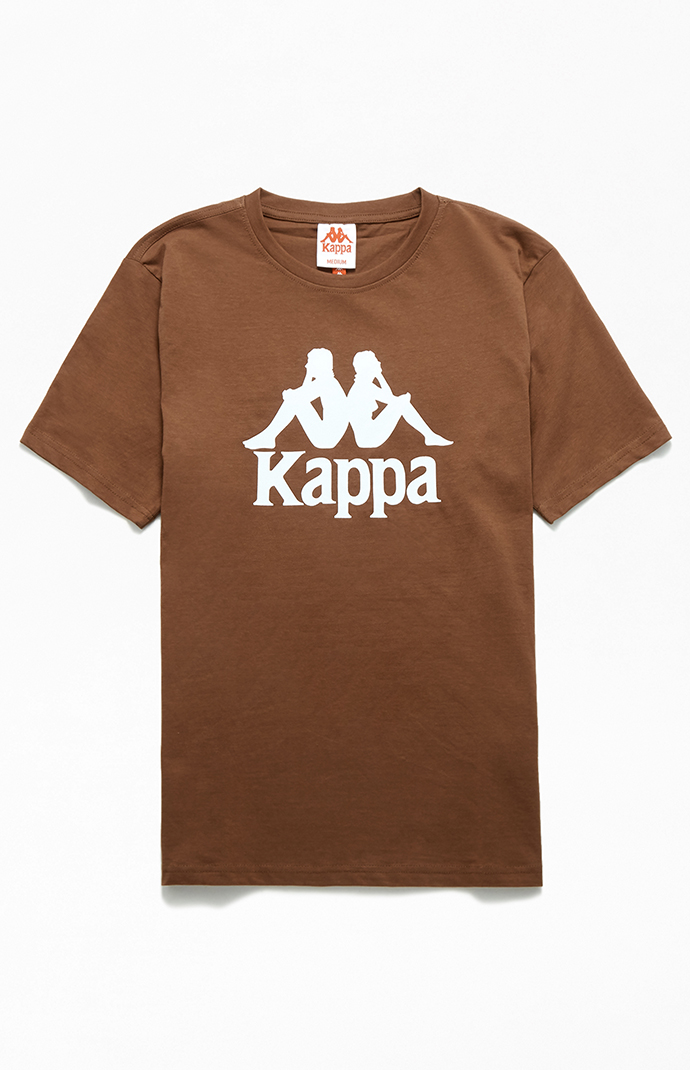 Brown kappa discount shirt