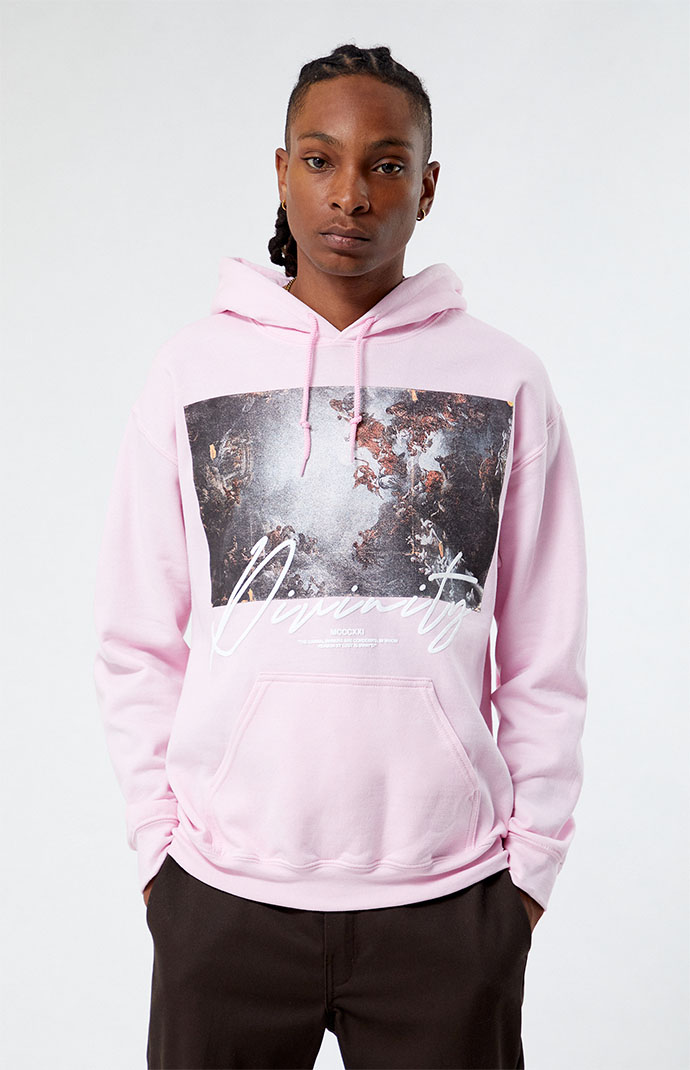 Pacsun pink hoodie outlet