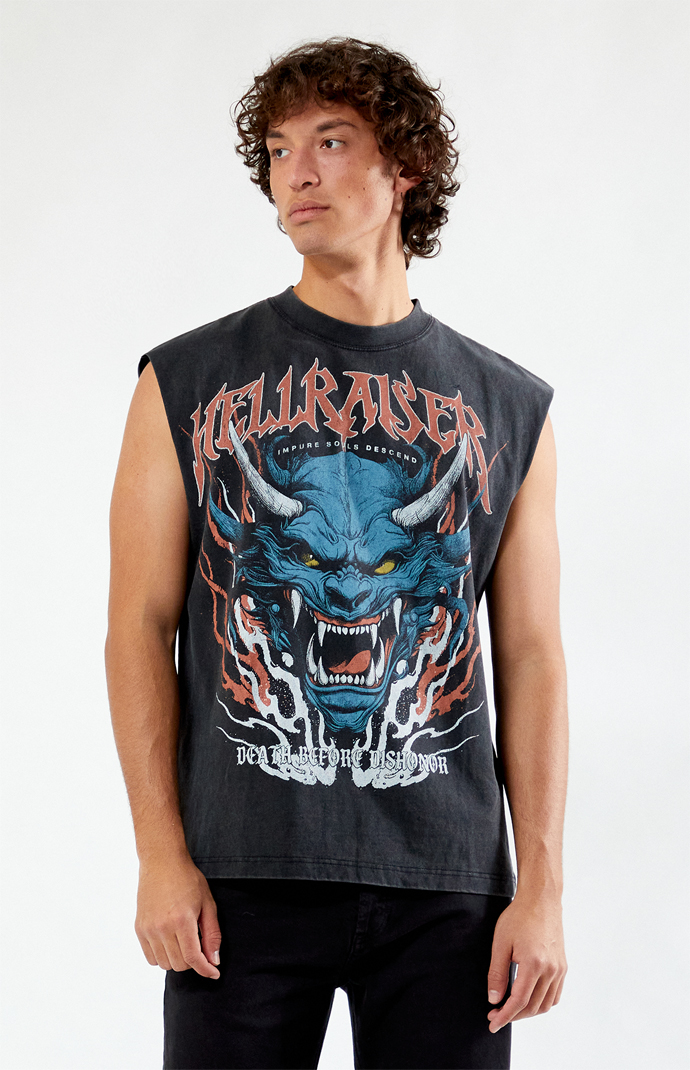 Pacsun Hellraiser Vintage Cutoff Tank Top | Pacsun