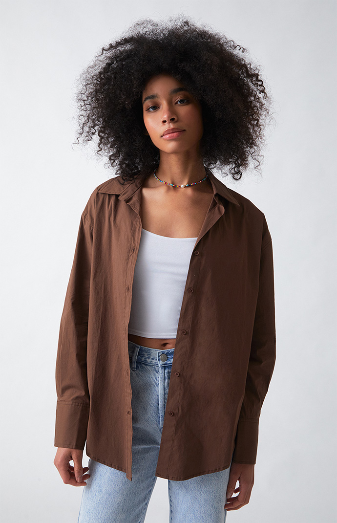 NIA Kenia Oversized Button Down Shirt 