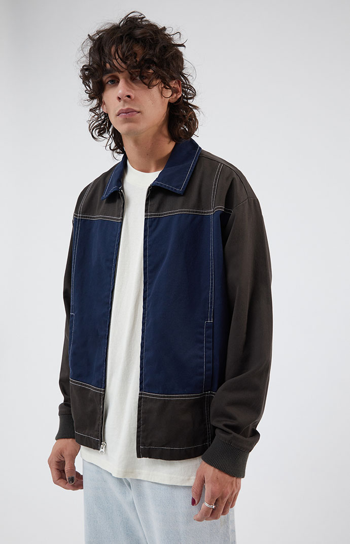 PacSun Color Block Canvas Jacket PacSun