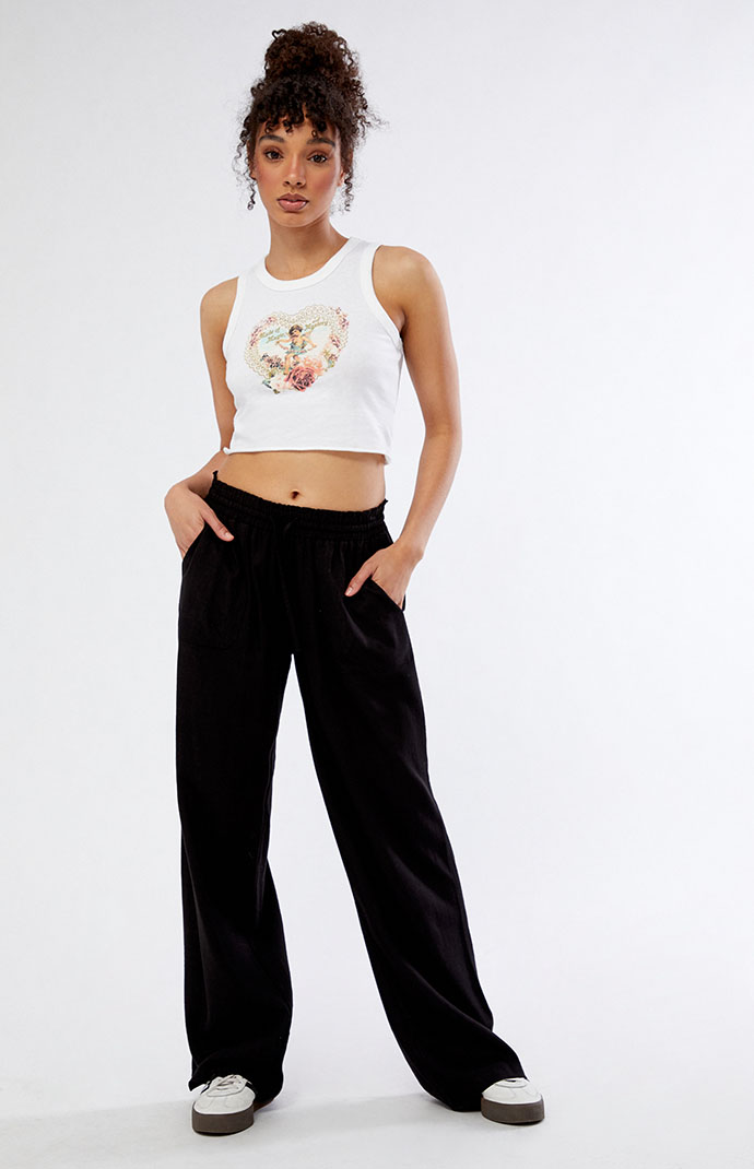 PacSun Linen Tie Pants PacSun
