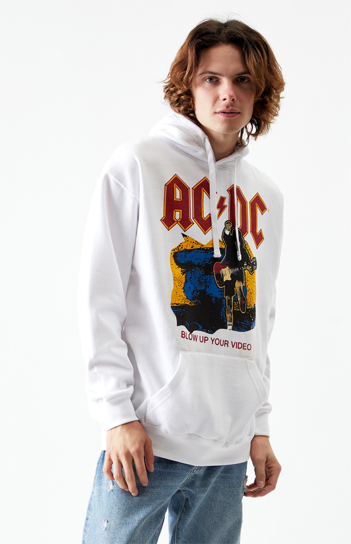 ac dc zip up hoodie