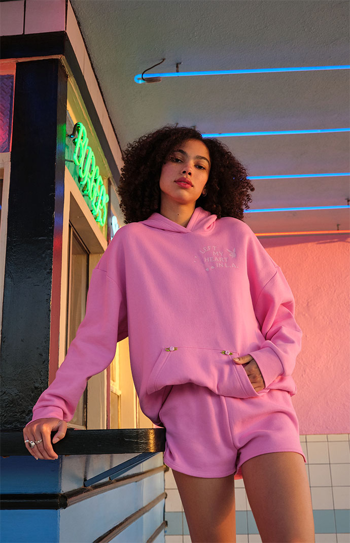 Playboy By PacSun Left My Heart In LA Hoodie PacSun