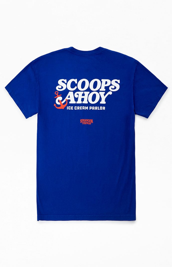 Stranger Things x Netflix Scoops Ahoy Uniform T Shirt PacSun
