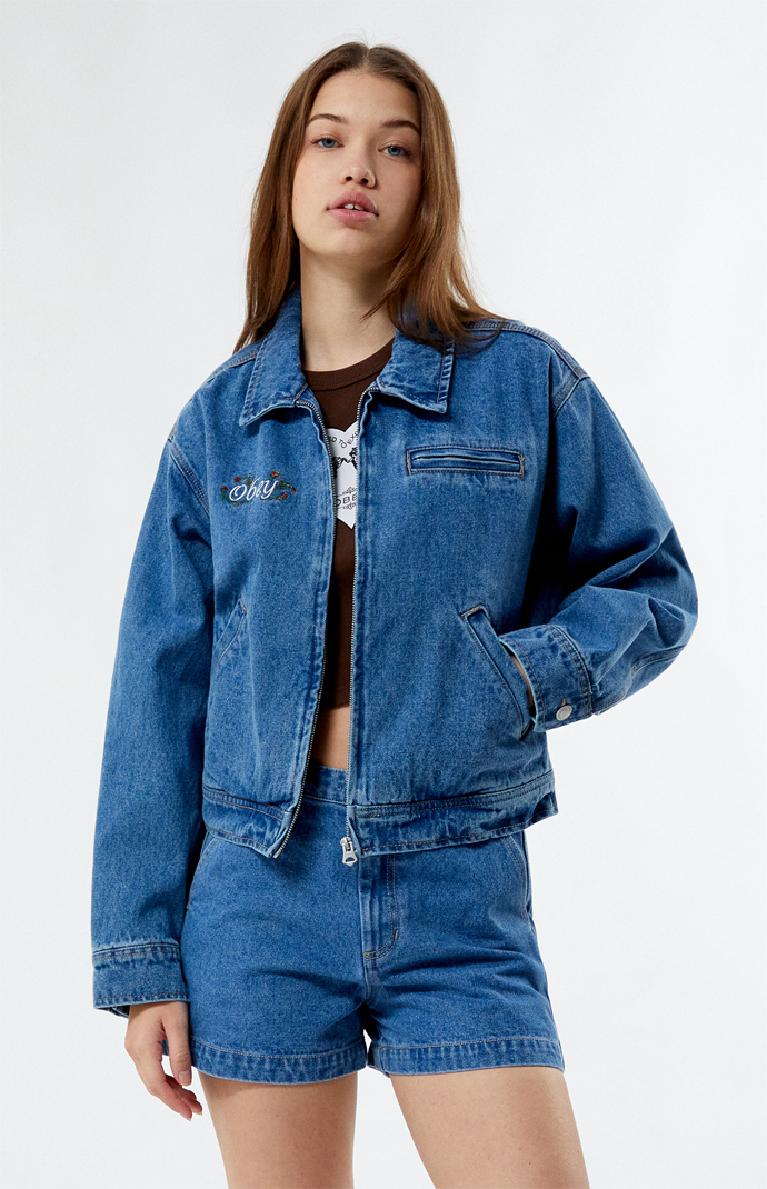 Blouson jeans discount