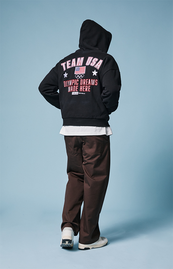 Olympics Milano Cortina Team USA One For All Full Zip Hoodie | Pacsun