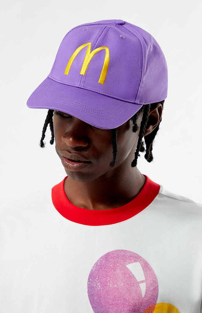 McDonaldland Purple Big Logo Snapback Hat | Pacsun