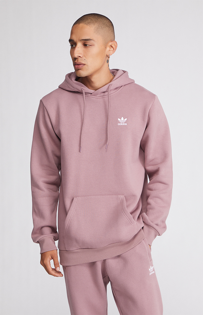 Red adidas hoodie pacsun store