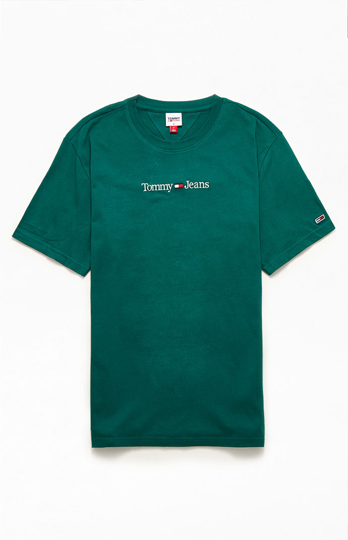 Organic Classic Linear Logo T Shirt