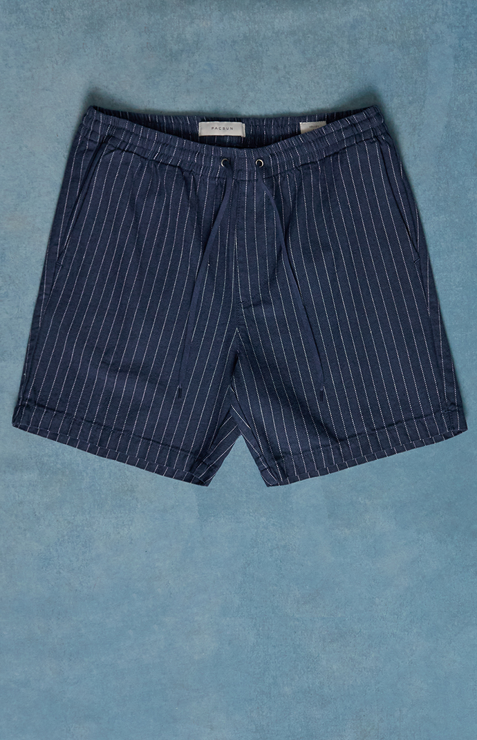Pacsun Pinstripe Linen Shorts | Pacsun