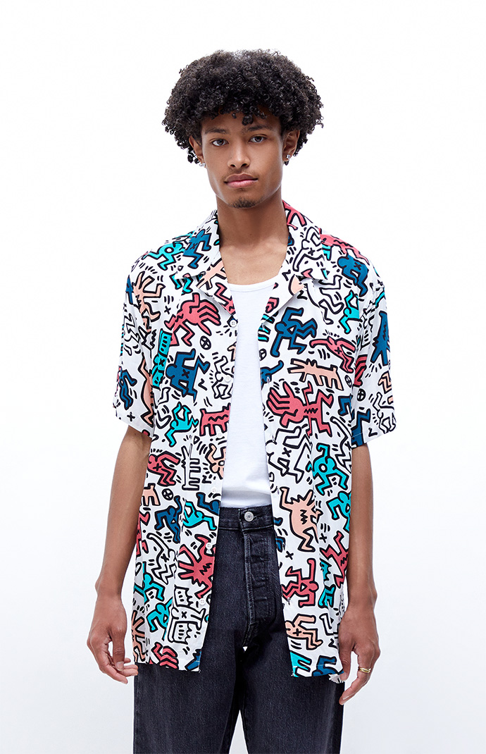 PacSun Keith Haring Camp Shirt | PacSun