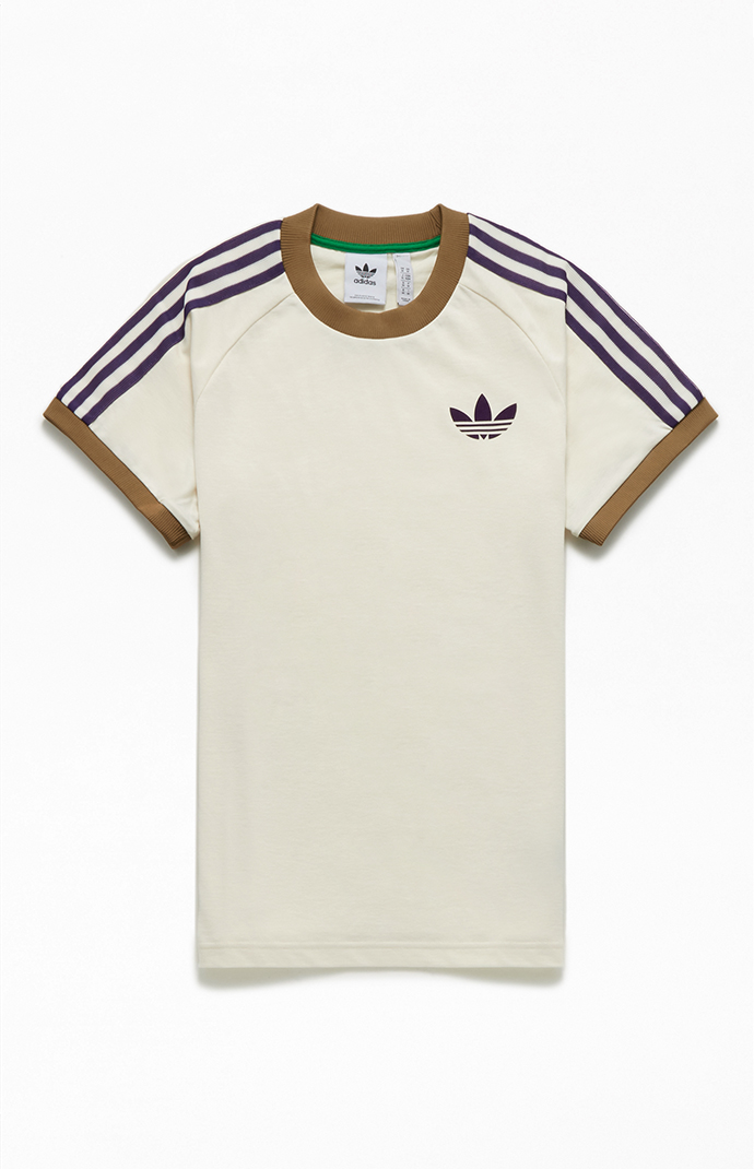 Adidas ADICOLOR 70s Heritage Now Large Trefoil T-Shirt Pink