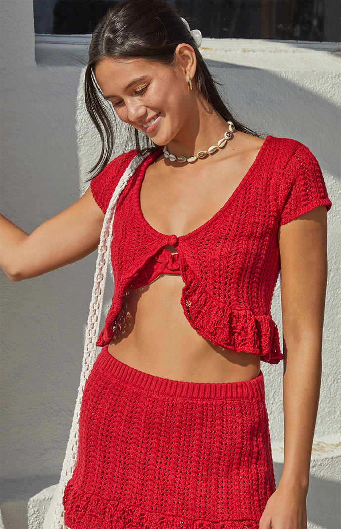 Beverly and Beck Elenah Crochet Top | Pacsun