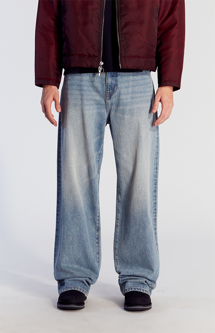 Pacsun Blake Extreme Baggy Jeans Light Wash | Pacsun