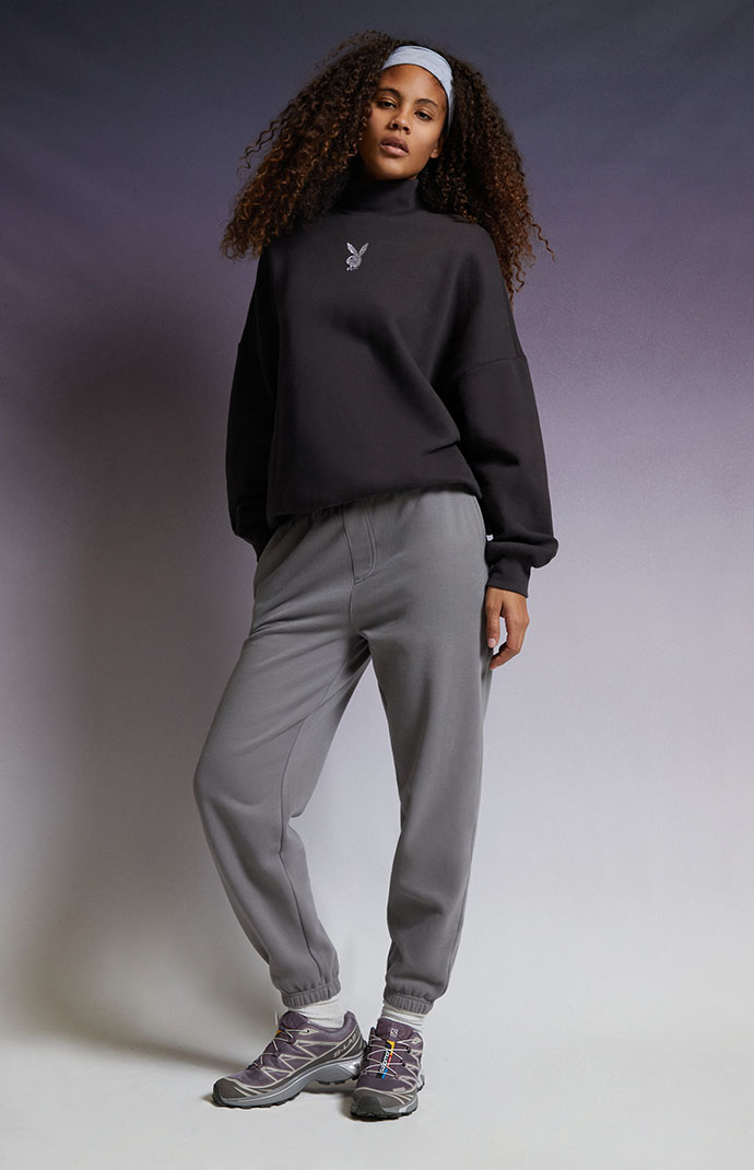 Pacsun clearance grey sweatpants