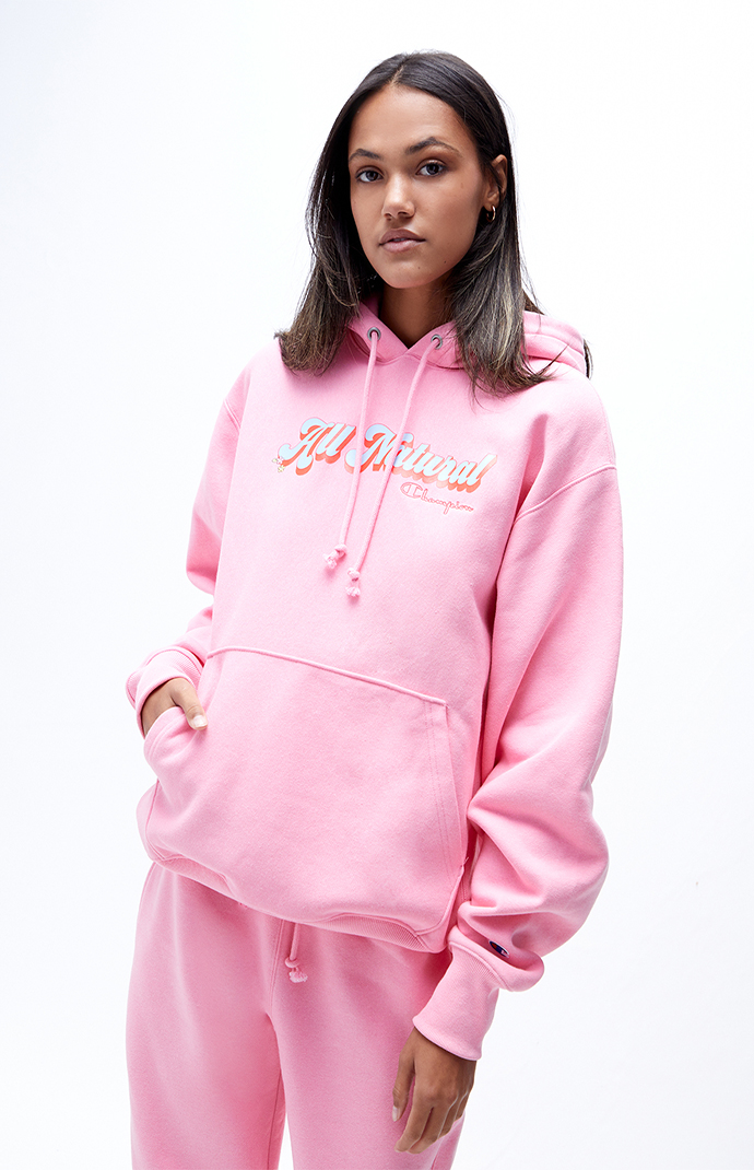 Champion x KNC Beauty All Natural Reverse Weave Boyfriend Hoodie | PacSun