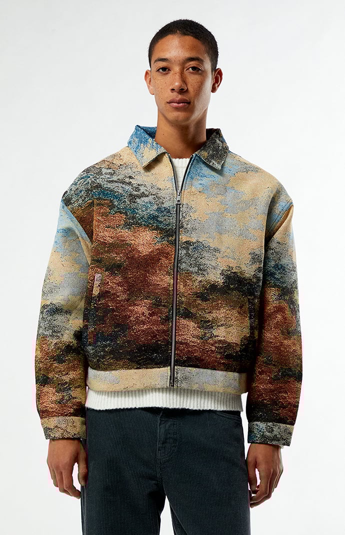 Pacsun Voice Divine Jacquard Gas Jacket | PacSun