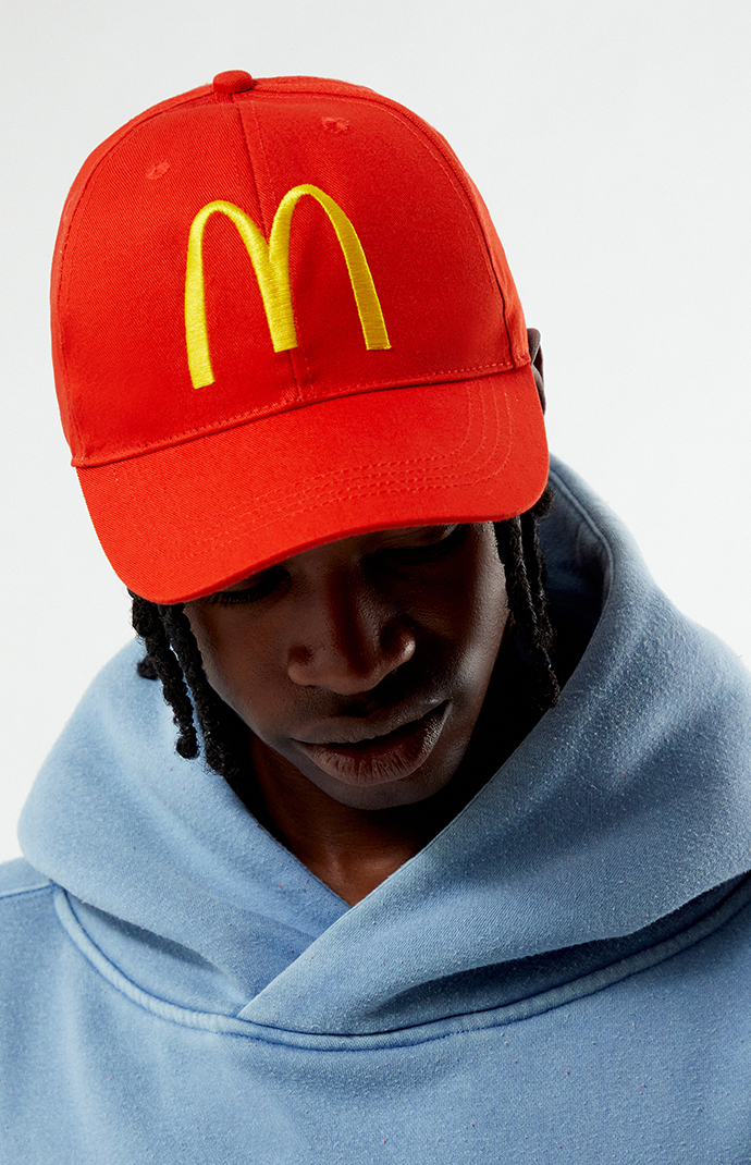 McDonaldland Red Big Logo Snapback Hat | Pacsun