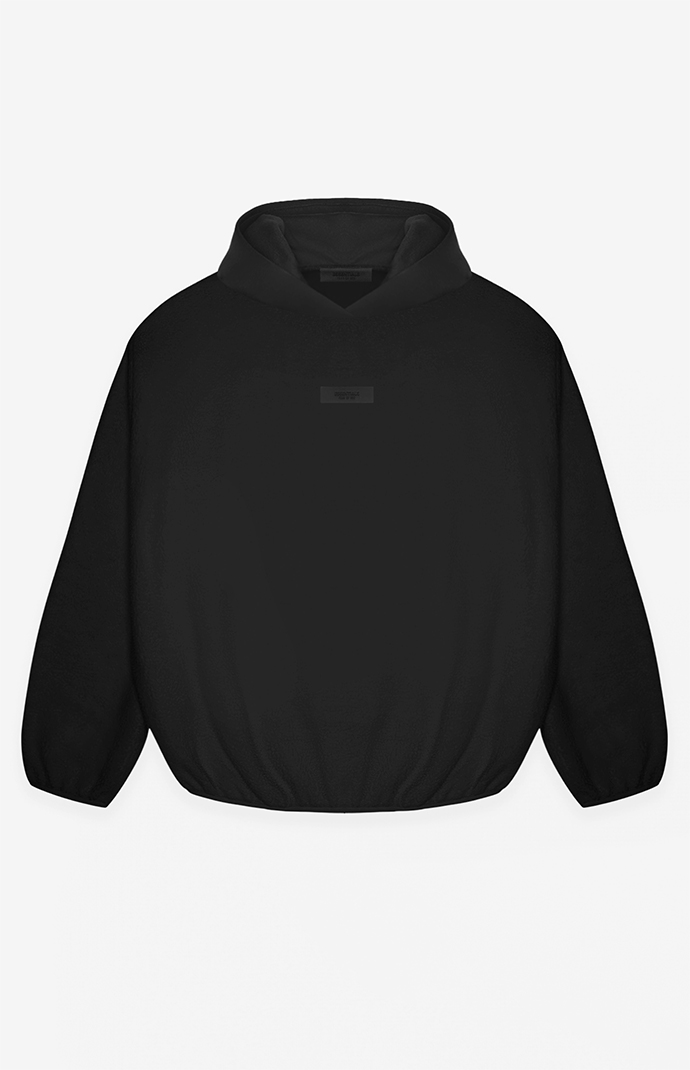 Fear of God Essentials Black Hoodie PacSun