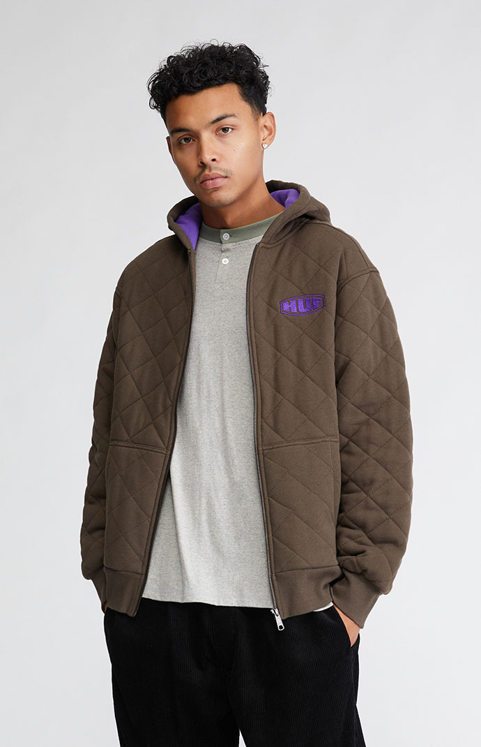 WORKMAN QUILTED JACKET / HUF キルテイングジャケット