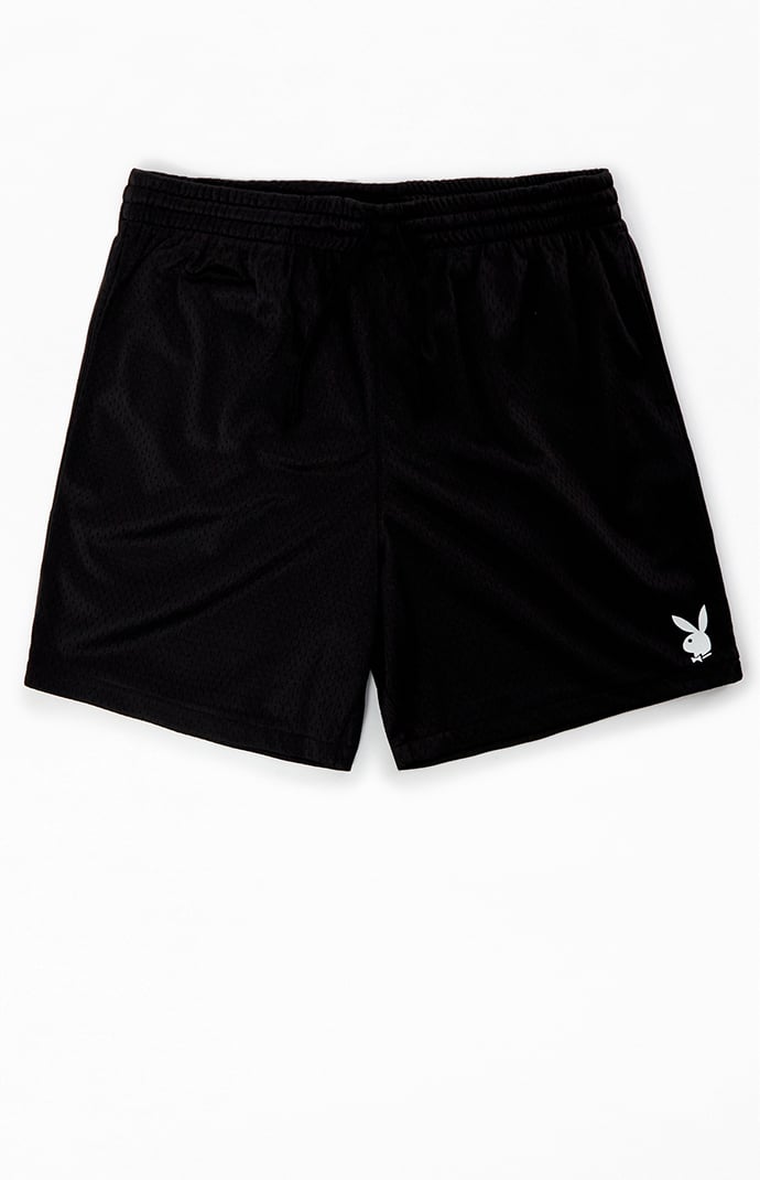 ★codegraphy★ SUNSHINE PARADISE Mesh Shorts Black CBDUUTT00 Playboy By PacSun Ride Mesh Shorts | PacSun