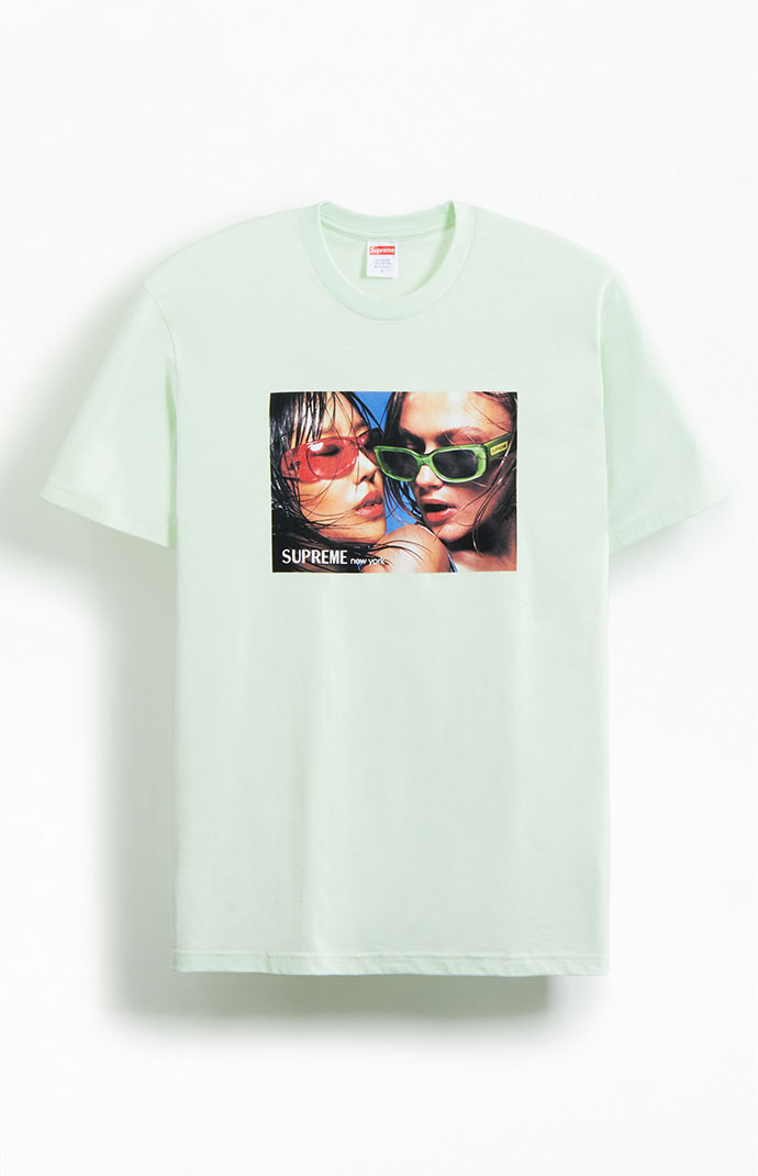 おすすめネット Supreme Pale Green Eyewear T-Shirt | PacSun トップス