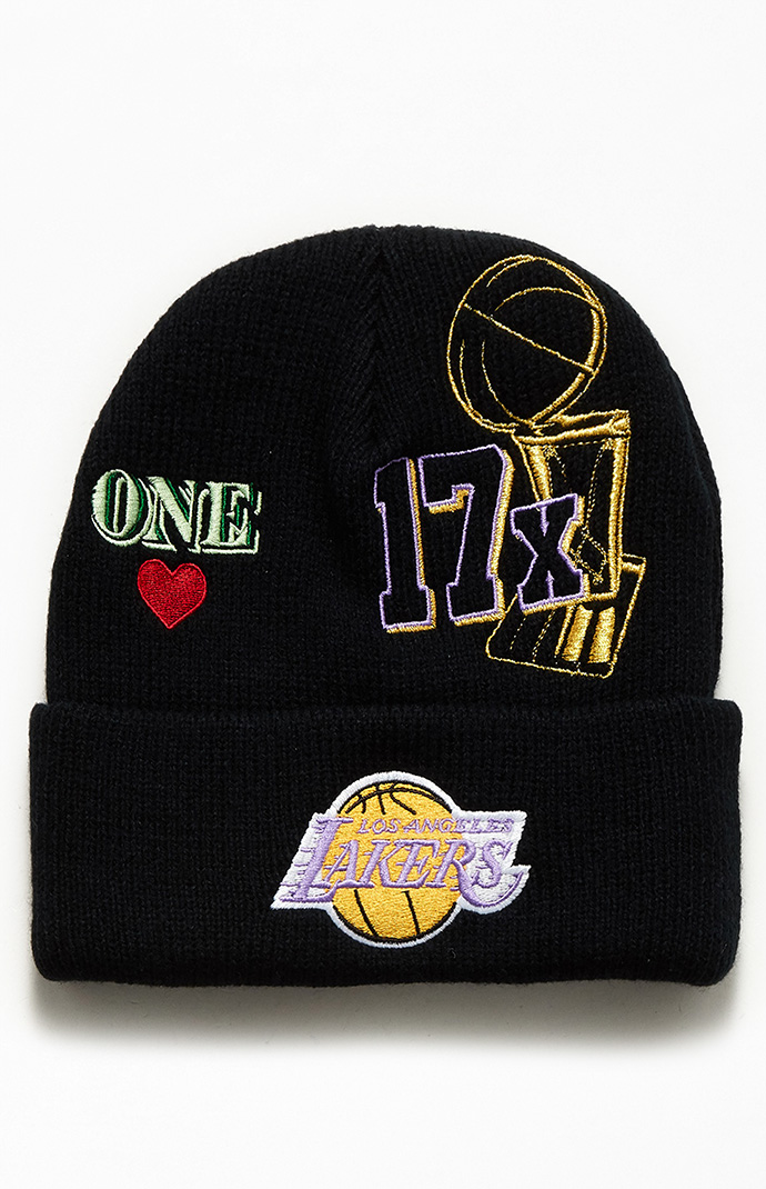 Lakers Hyperlocal Beanie
