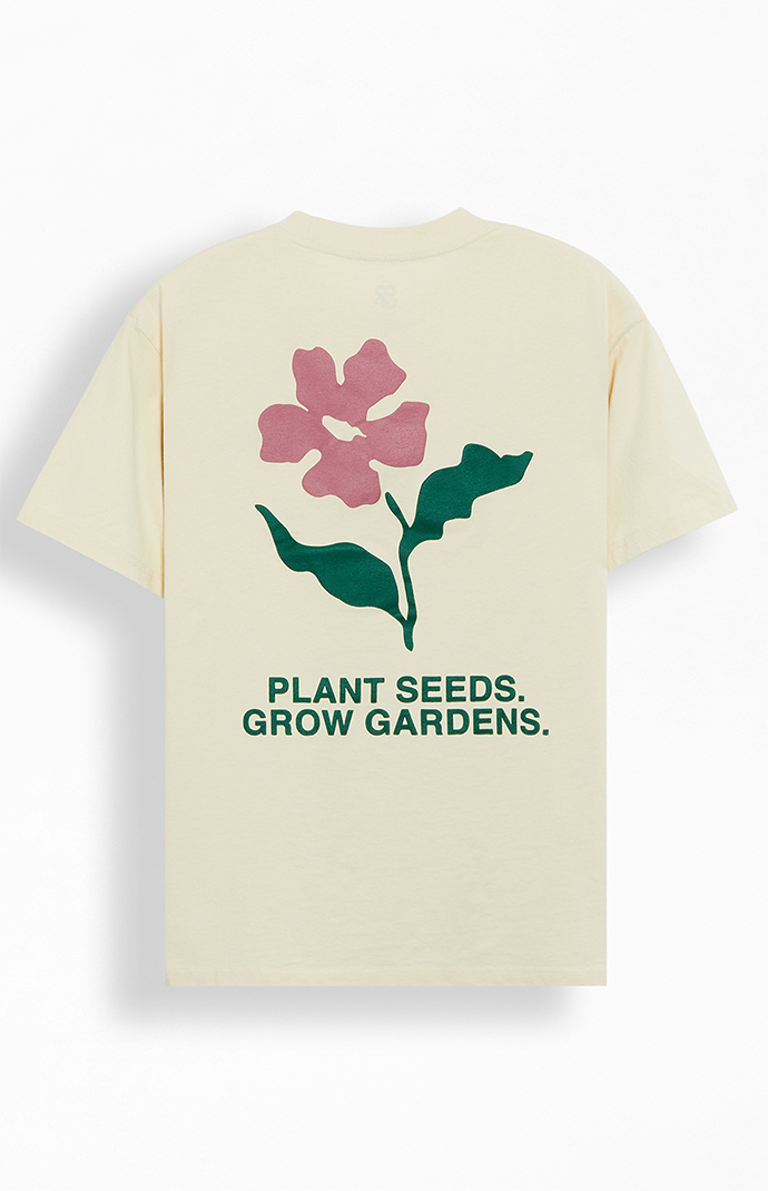 [ STIGMA ]★22 FLOWER STANDARD FIT T-SHIRTS 22 FLOWER STANDARD FIT T-SHIRTS WHITE MELANGE - STIGMA | 60