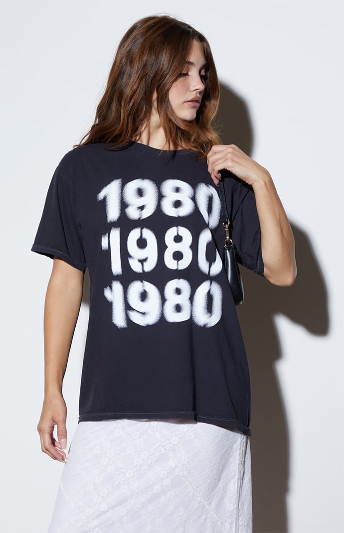 PS / LA 1980 Blur Oversized T-Shirt | PacSun