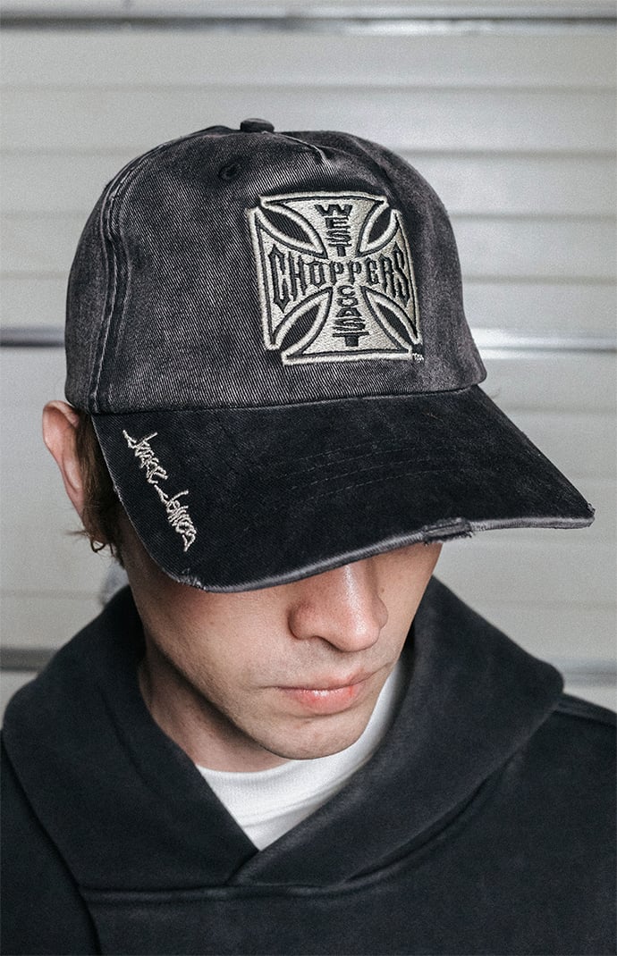 West Coast Choppers Mechanic Distressed Snapback Hat | Pacsun