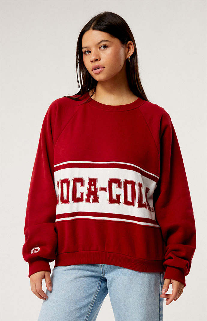 Coca cola sweatshirt womens store