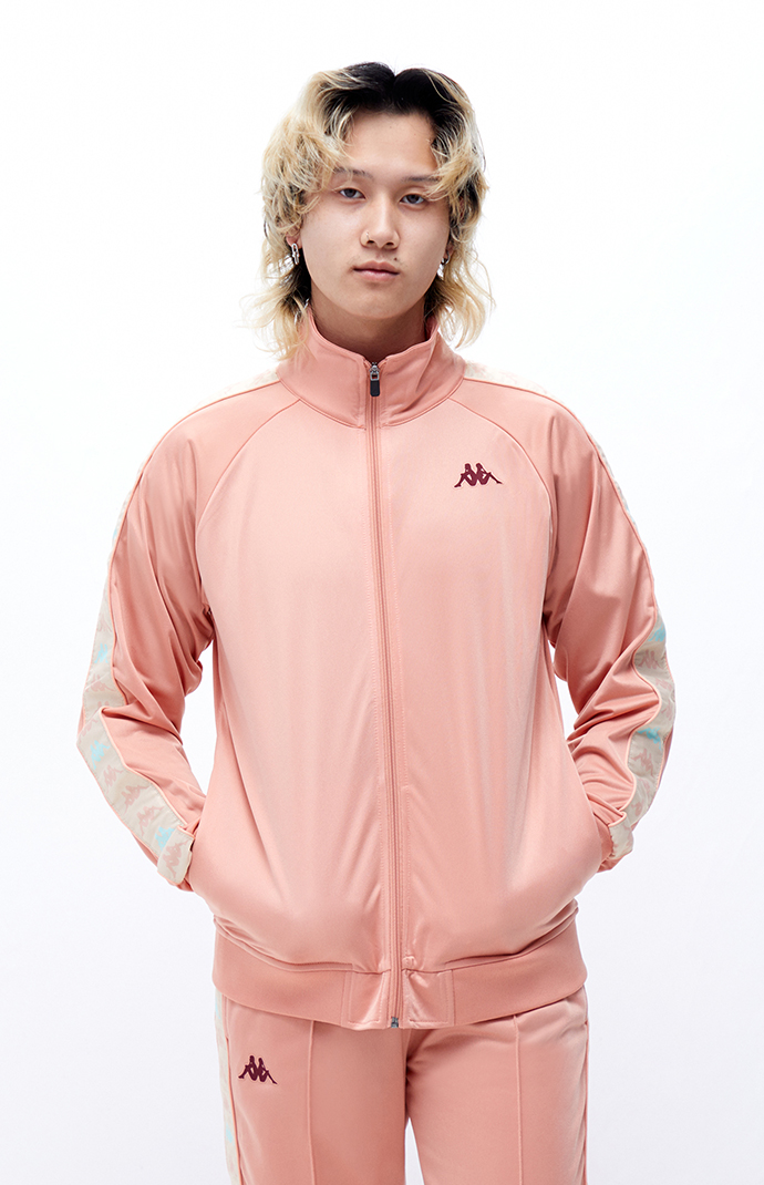 Kappa Pink 222 Banda Dullo Track Jacket PacSun