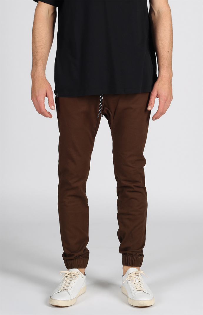 Pacsun drop skinny black cheap jogger pants