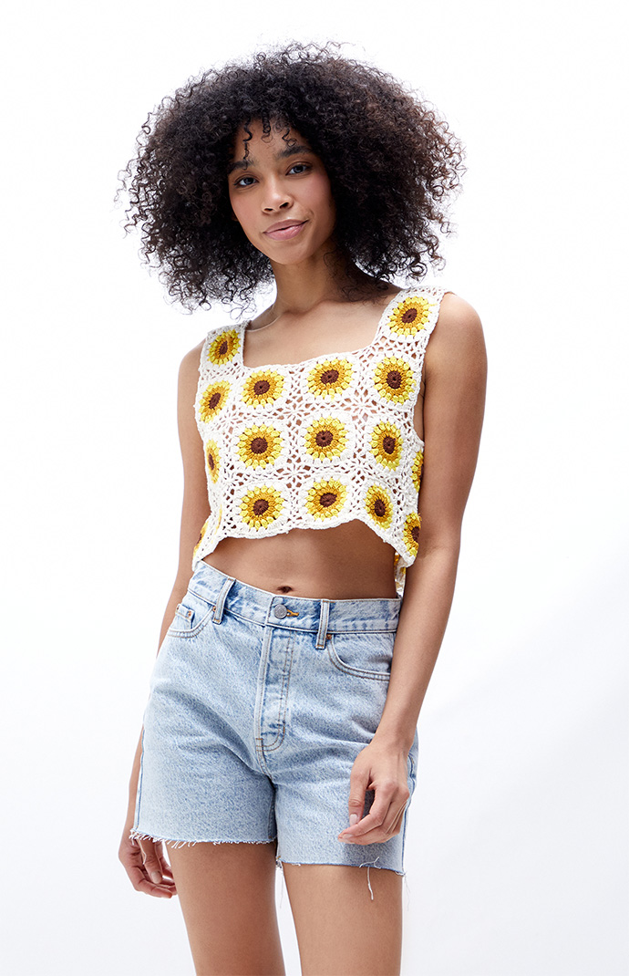 Sunflower crop store top forever 21