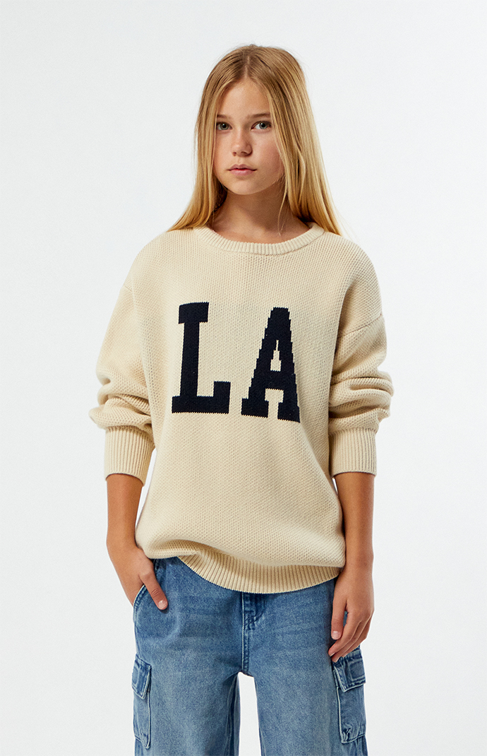 PacSun Kids LA Crew Neck Sweater | PacSun PacSun Kids LA Crew Neck Sweater | PacSun