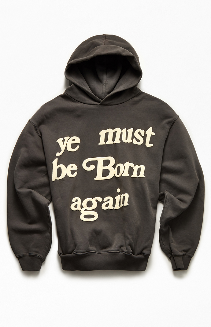 Cactus Plant Flea Market Charcoal Born Again Hoodie | PacSun Cactus Plant Flea Market Charcoal Born Again Hoodie | PacSun