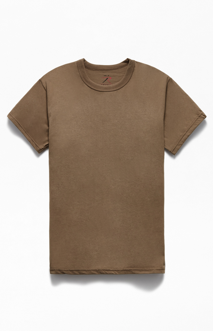 Brown colour t shirt Clearance