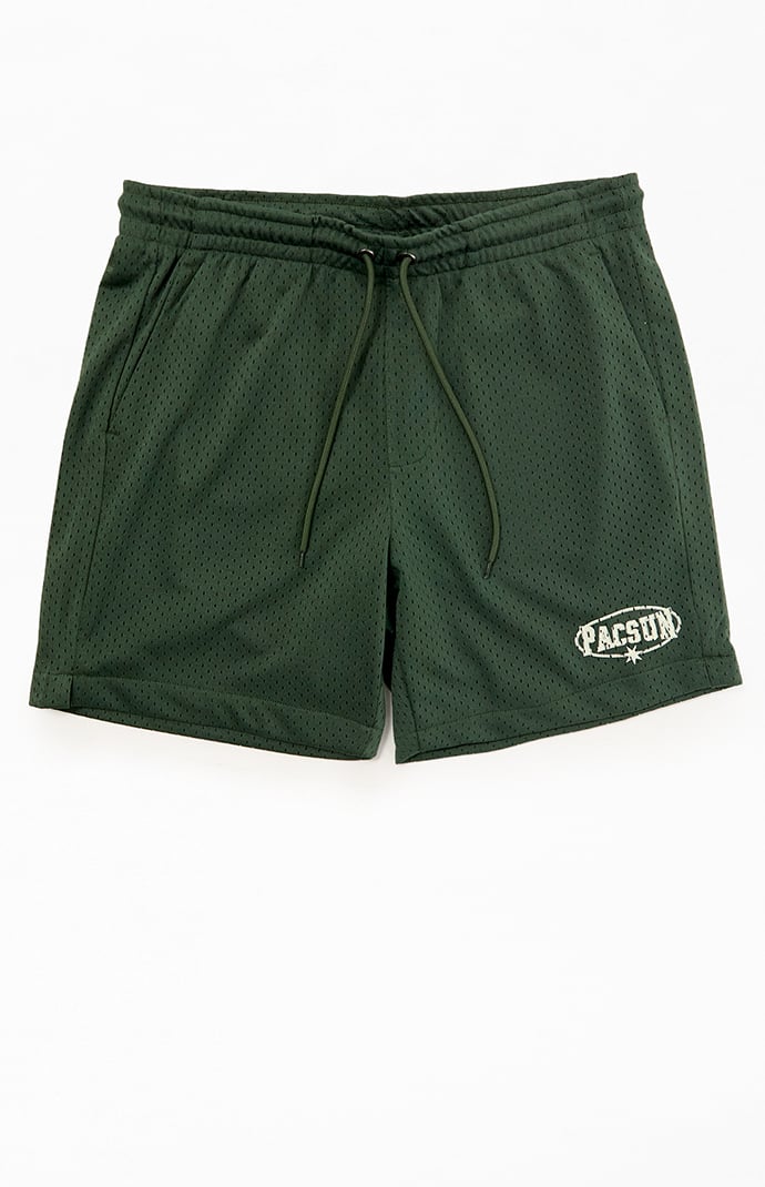 Pacsun Green Mesh Shorts | Pacsun