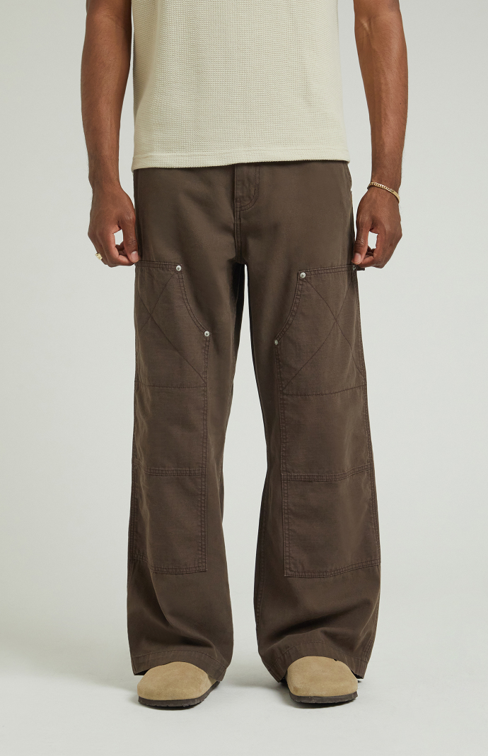 PacSun Brown Baggy Carpenter Cargo Pants | PacSun