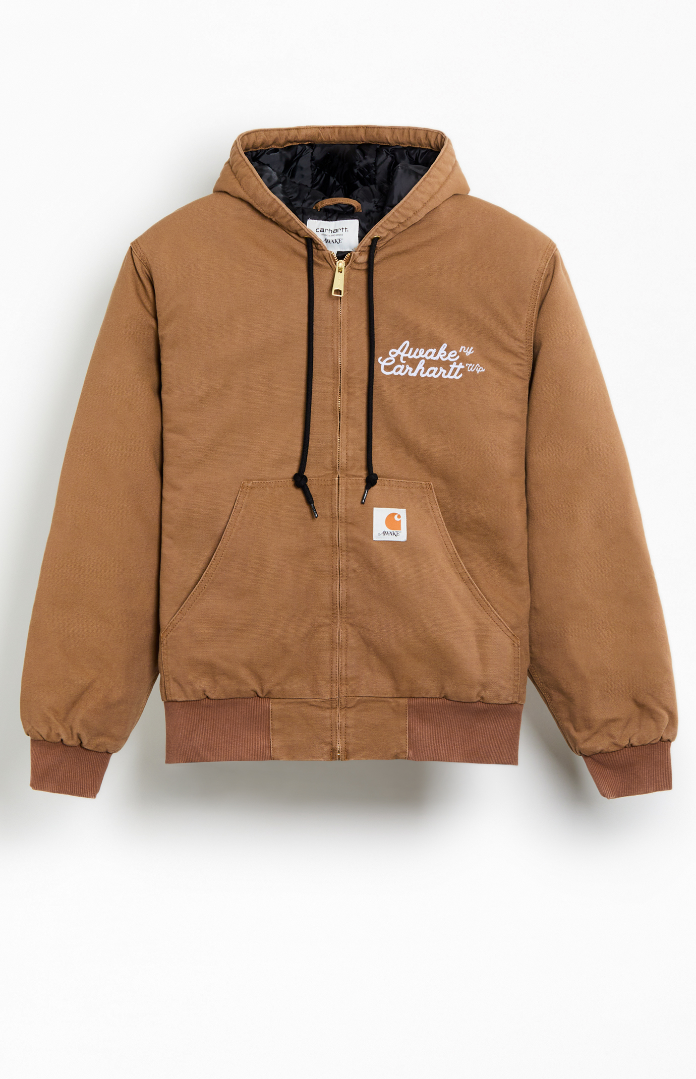 か*ん様 carhartt Awake NY Awake NY x Carhartt Zip Up Hoodie | Pacsun