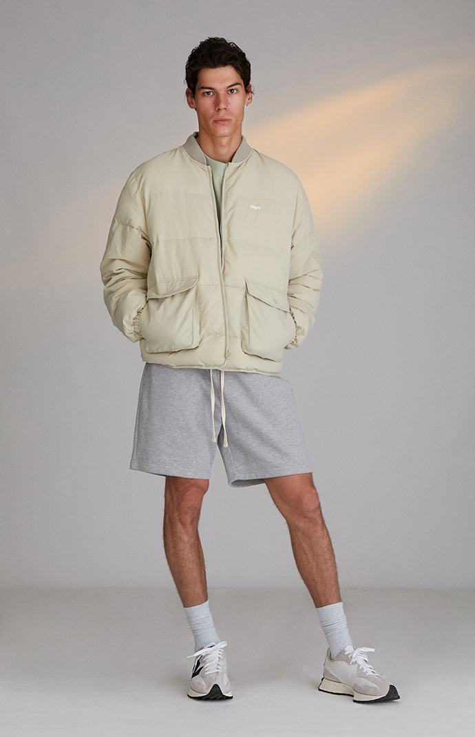 PacSun Grey French Terry Shorts PacSun