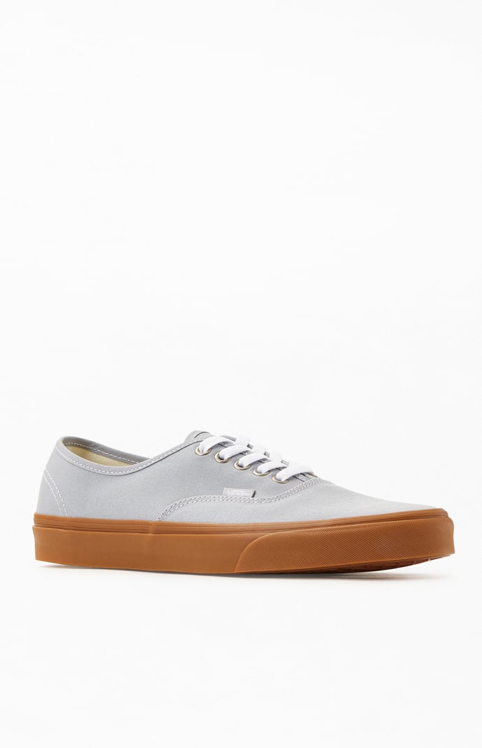 vans authentic grey gum sole