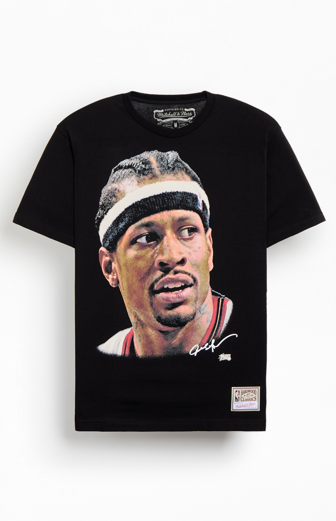 Mitchell & Ness Allen Iverson Big Head T-Shirt | PacSun