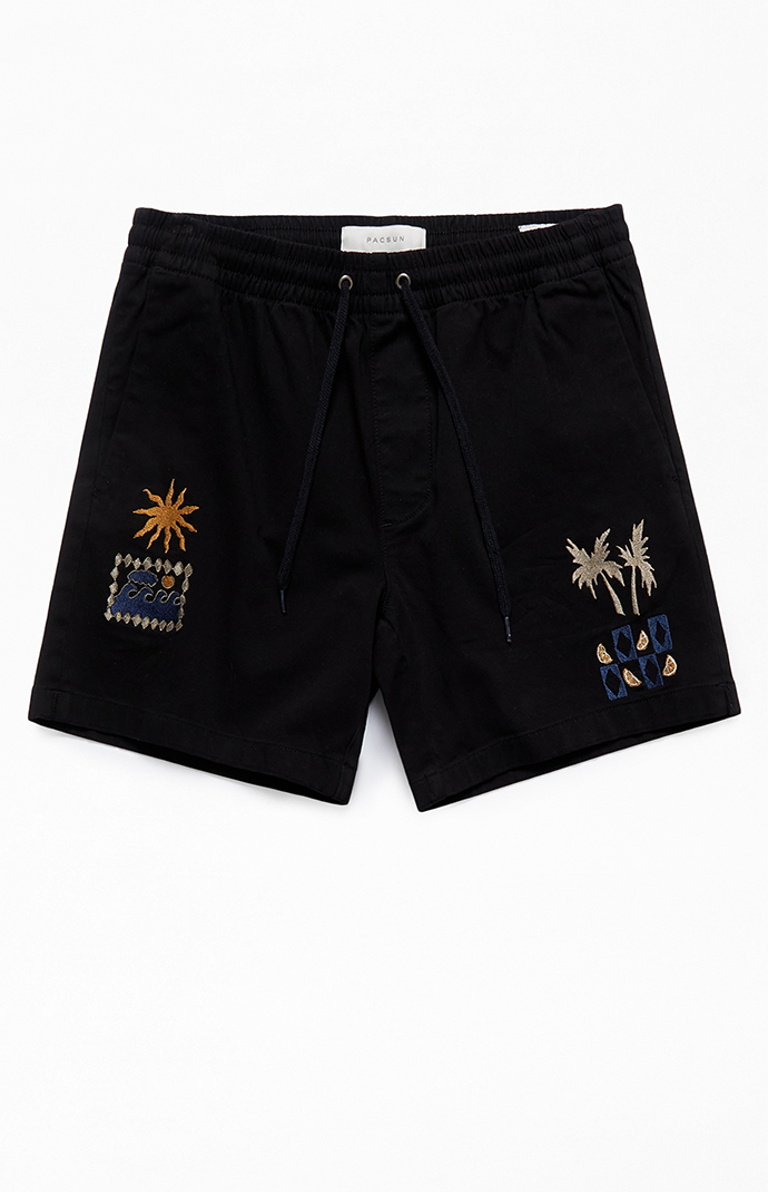 Pacsun Reed Printed Volley Shorts | PacSun