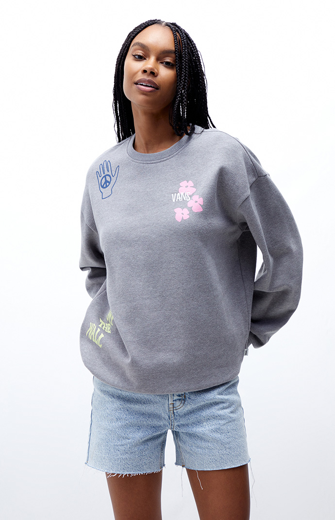 Vans crew neck hot sale sweatshirt womens