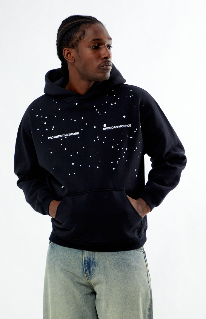 Pacsun Pac Artist Network x Brendan Monroe Pan Button Hoodie | Pacsun